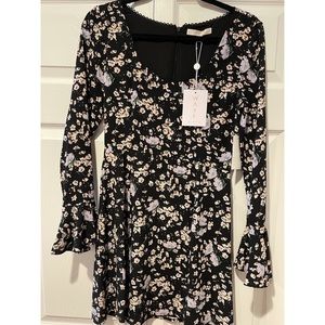Floral mini dress